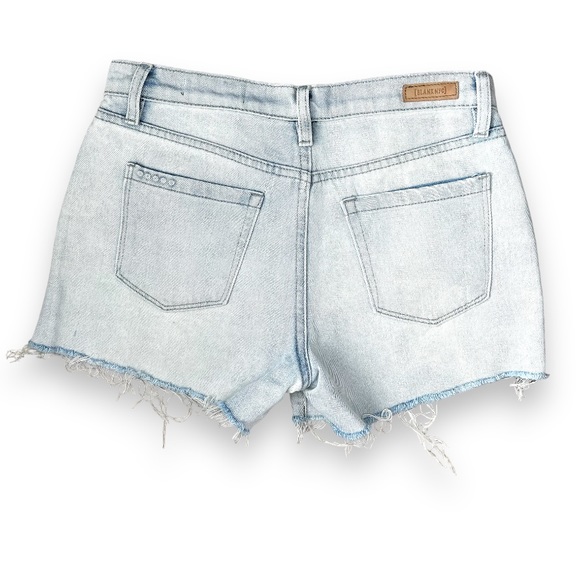 Blank NYC The Fulton High Rise Light Wash Jean Shorts | EUC Size 27 - Picture 2 of 9
